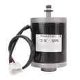 thumbnail image 1 of Brushed Motor, 12V 120W Brushed Motor High Speed Small Size With Metal Pulley For Electric Scooters, 1 of 8