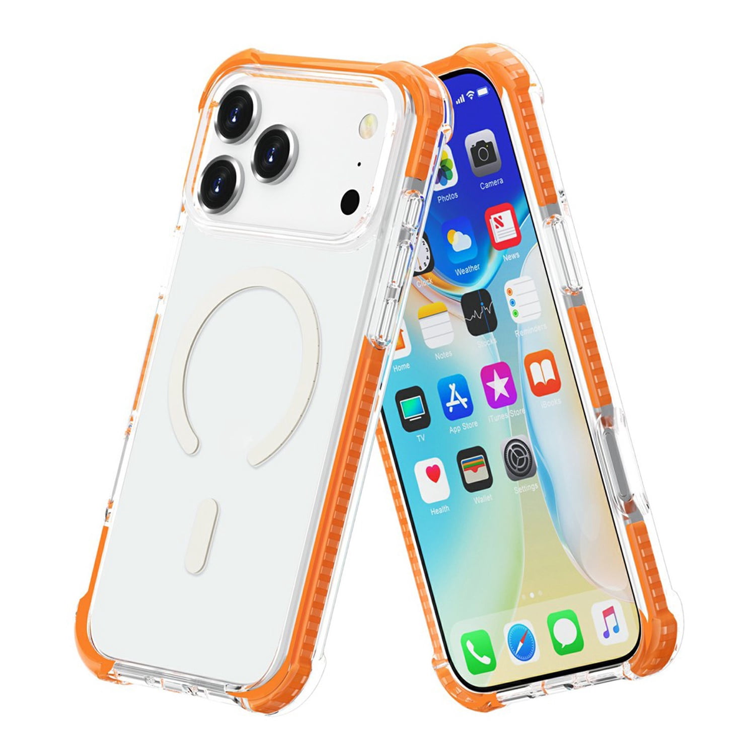 TPU Mesh Sport Case with Wireless Charging for iPhone 17 Pro Max
