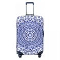 thumbnail image 1 of Custom Evil Eye Luggage Cover Elastic All Seeing Eye Art Travel Suitcase Protective Covers Fits 18-32 Inch, 1 of 1