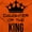 Orange, variant on Daughter of the King Daddy Girl Tiara Youth T Shirt Tee Girls Infant Toddler Brisco Brands 12M