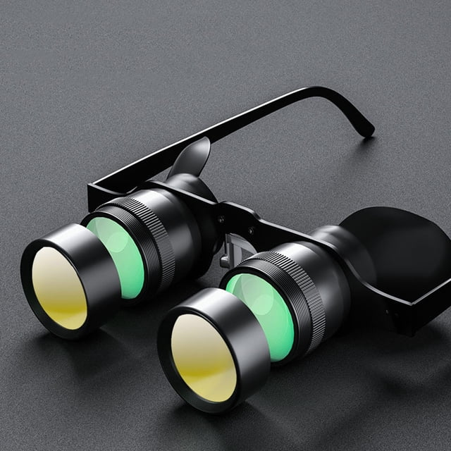 telescópicas Binoculares portátiles Óptica Binoculares Telescopio Lupa para ejercicio libre Entusiastas - Establecer C shamjiam Telescopio de pesca