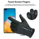 thumbnail image 4 of Al aire libre Invierno Guantes cálidos Pantalla táctil Dedos Guantes Antideslizante A prue Romacci Guantes, 4 of 7