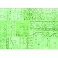 thumbnail image 1 of Ahgly Company Indoor Rectangle Patchwork Green Transitional Area Rugs, 5' x 8', 1 of 1