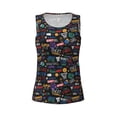 thumbnail image 4 of Gaeub Basketball Women's Workout Tank Tops Lightweight Sleeveless Shirts for Women for Athletic Running Tennis Yoga - XX-Large, 4 of 9
