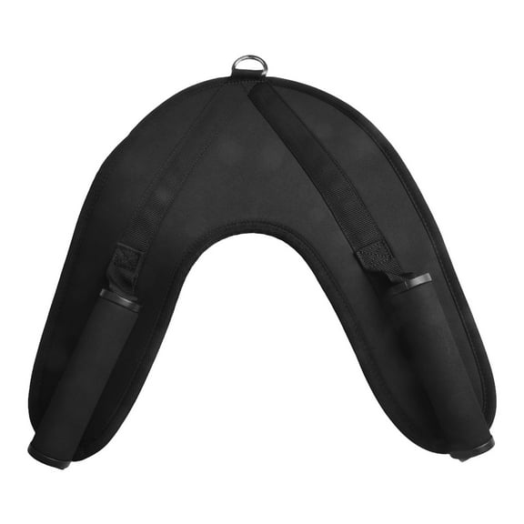 Ab Crunch Harness Cable Attachment Gym Workout Abdominal Crunch Core Foam Handle