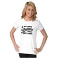 thumbnail image 3 of US Army Logo My Bro Defending Freedom Women's T Shirt Ladies Tee Brisco Brands S, 3 of 5