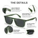thumbnail image 4 of Gafas de Sol CARFIA Retro Polarizadas para Hombre UV400 Verde Cristal (Colombia), 4 of 9
