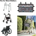 thumbnail image 4 of AMQTSLM Walker Basket with Cup Holder, Walker Bags for Elderly, Walker Accessories for Folding Walkers, Rollator or Scooter, Wheelchair Bag for Seniors, 4 of 8
