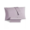 thumbnail image 1 of KENSINGSTON GARDEN Sienna Purple Solid 360 Thread Count KING Sheet Set, 1 of 2
