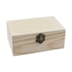 thumbnail image 2 of Caja de madera con tapa con bisagras, caja de almacenamiento de madera para joyería, cajas de madera multifuncionales para dispositivos, pulsera,, 2 of 9