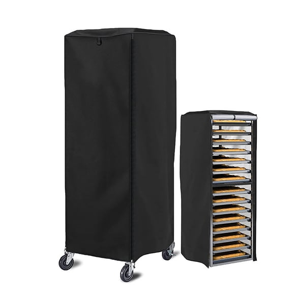 Bun Pan Rack Cover Bakers Rack Cover Sheet Pan Rack Cover for Home Kitchen Restaurant Bakery 28.3" L x 23.2" W x 64.1" H