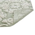 thumbnail image 6 of Better Trends 17" x 24" Bathroom Rugs 100% Cotton Soft Water Absorbent Non Slip Bath Mat Machine Washable Rug (Sage) Medallion Collection, 6 of 6