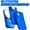 Klein Blue, variant on [5 in 1 Designed for iPhone 13 Case, with 2 Pack Screen Protector   2 Pack Camera Lens Protector, Liquid Silicone Slim Shockproof Protective Phone Case [Microfiber Lining] 6.1 (White)…