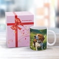 thumbnail image 4 of Beagle Dog Gifts for Her - 11 oz White Ceramic Coffee Cup for Beagle Moms, 4 of 8