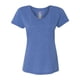 thumbnail image 1 of Camiseta Hanes X-Temp Fresh IQ Tri-Blend Performance con cuello en V para mujer, L hanes 42VT, 1 of 1