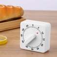 thumbnail image 1 of Peahefy Kitchen Cooking Timer, Portable 60 Minutes Count Down Mechanical Timer Baking Kitchen Cooking Tool Food Preparation, Mechanical Cooking Timer, 1 of 6