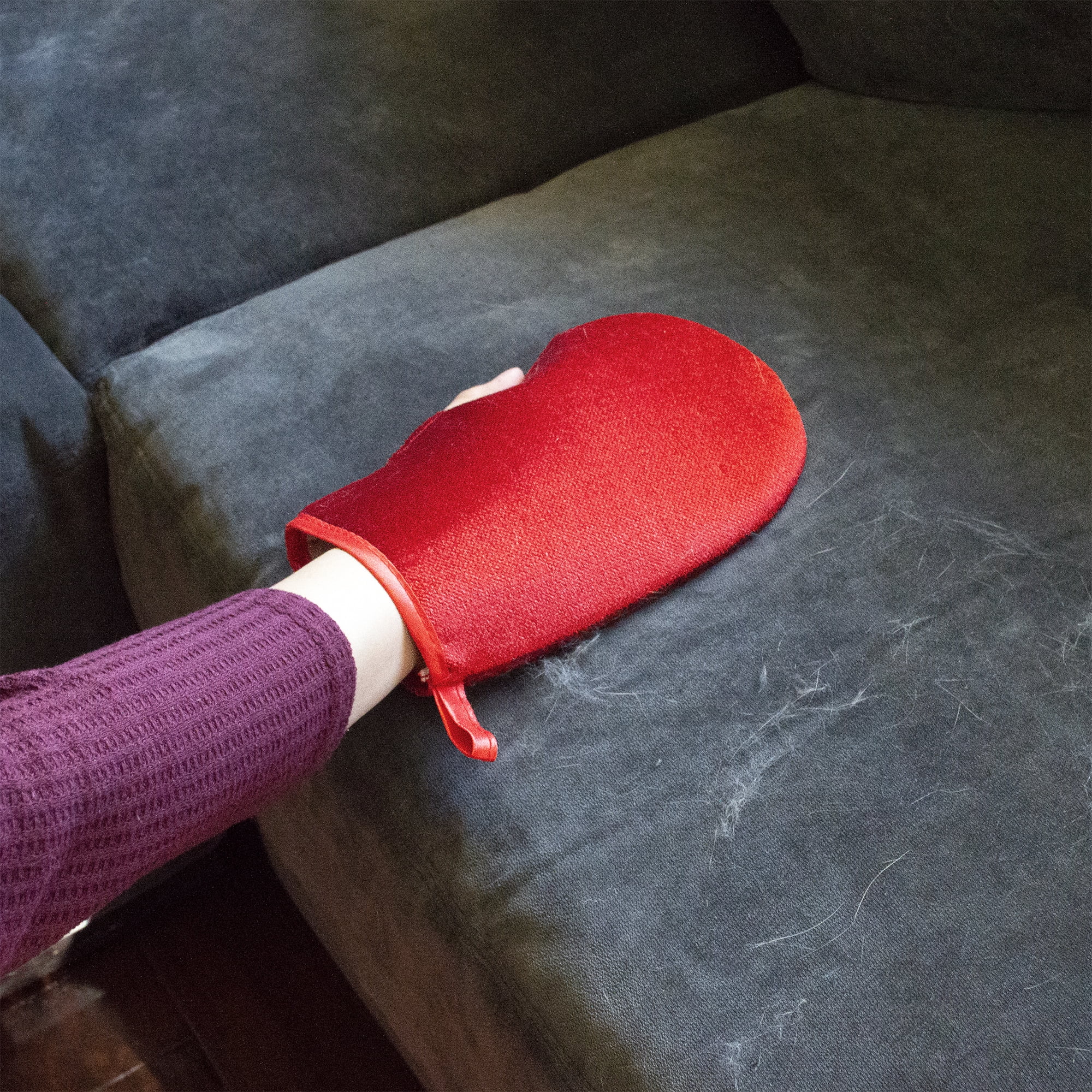 hair mitt