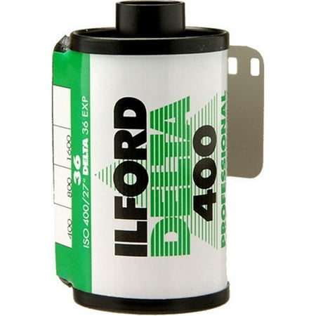 Ilford 1748192 Delta Pro 400 Fast Fine Grain Black and White Film ISO 400 35mm 36 Exposures