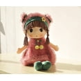 thumbnail image 2 of Liangnv Muñeca de peluche Kawaii de 24', buenos regalos para niños y bebés. (Rosa), 2 of 5