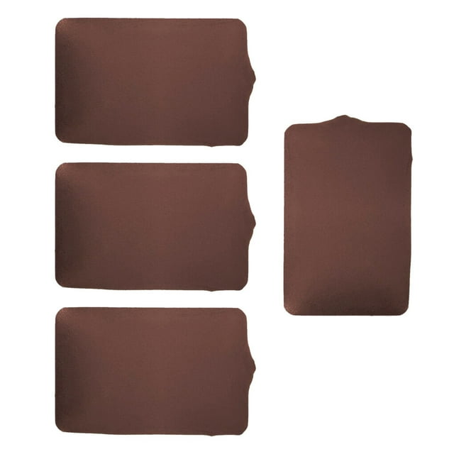 letairis 4 Pcs Perruque Bonnet Nylon Filet à Cheveux Extensible Unisexe Réutilisable Cheveux Snood Cosplay Fournitures de Coiffure, Brun Clair Brun Foncé