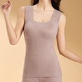 thumbnail image 6 of Cavosen Womens Trendy Tops Seamless Sleeveless Top Padded Solid Lightweight Basic Cami Tank Soft Summer Sport Tops, 6 of 8