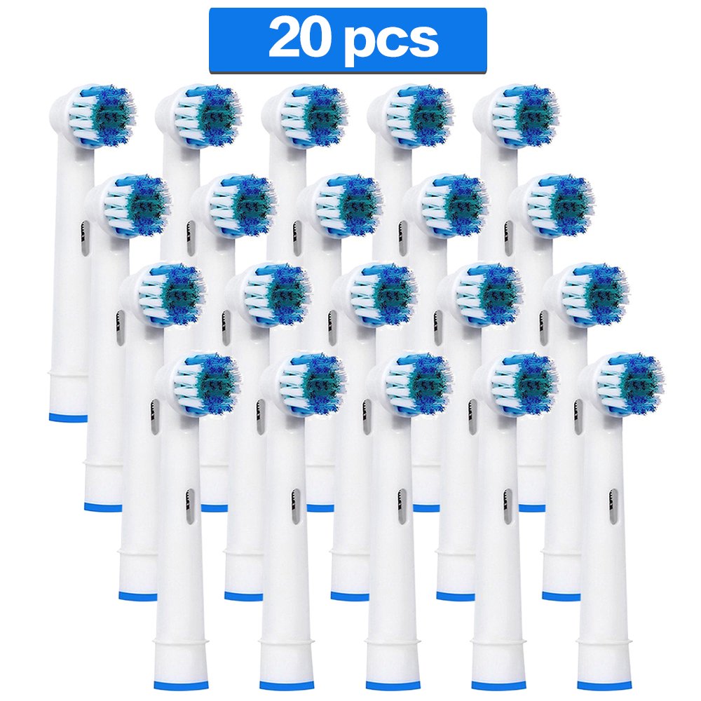Replacement Toothbrush Heads for Braun Oralb (20 Pcs)