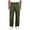 Army Green, variant on Men's Wide-Leg Cargo Pants, Single-Button Waist with Contrast Stitching for Streetwear Outfits Gray XL