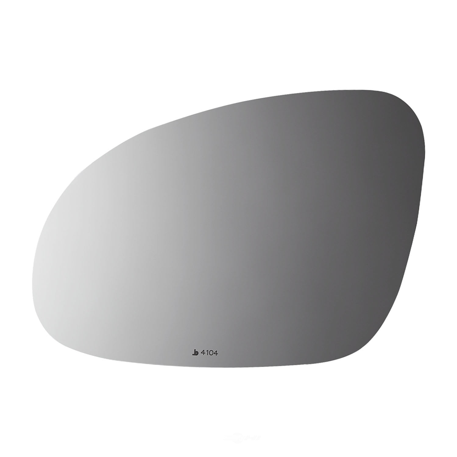 Burco Side View Mirror Replacement Glass - Clear Glass - 4104