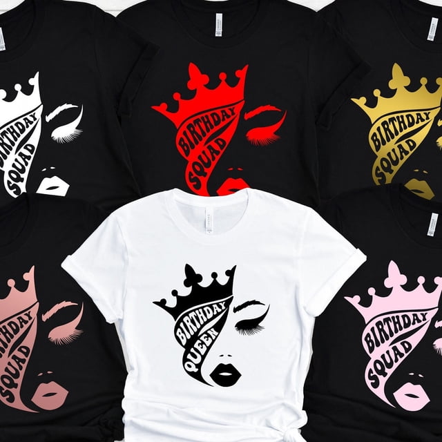 ALVORD T-Shirt de Fête d'Anniversaire Reine Unisexe P-5TG