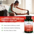 thumbnail image 3 of Swanson High Concentrate Omega-3 Fish Oil - Essential Fatty Acids Promoting Heart Health, Brain Health, Memory Support, and Cognitive Function - (120 Softgels, 680mg Each), 3 of 7
