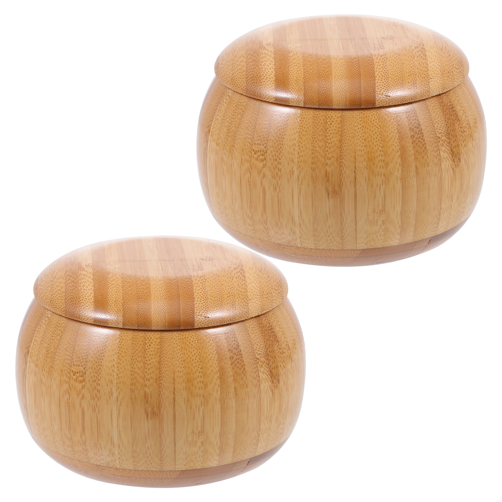 1 Pair Go Chess Piece Storage Boxes Go Chess Piece Boxes Bamboo Craft