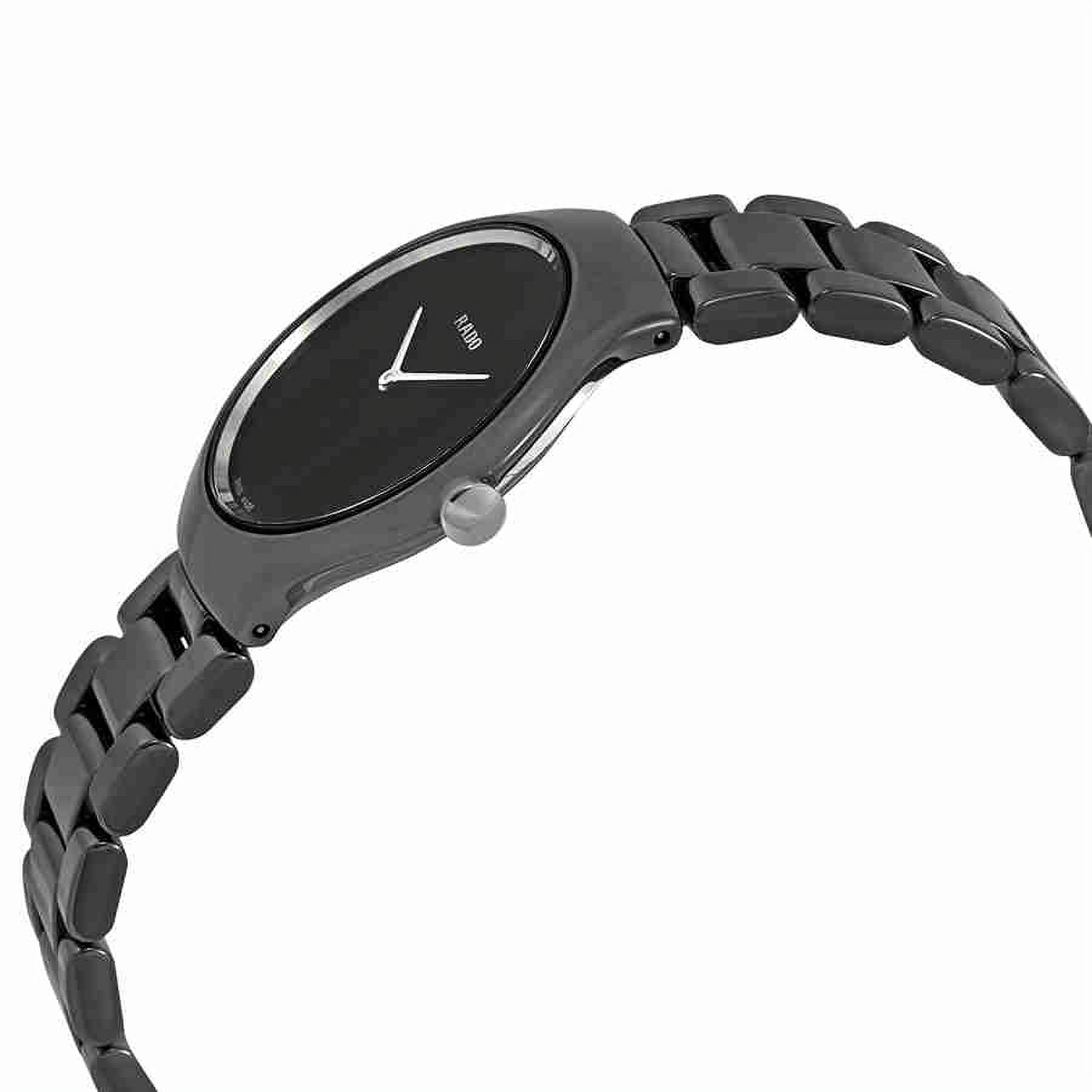 Rado True Thinline Black Dial Ladies Watch R27742192 Walmart