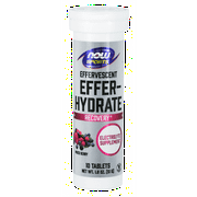 NOW Foods - NOW Sports Effer-Hydrate Effervescent Electrolyte Supplement Mixed Berry - 10 Tablets