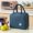 Navy, variant on Small Tote Bag for Men Women Lunch Bags Work under Womens with Containers Travel Luggage Lunchbox Women's Shoulder Strap