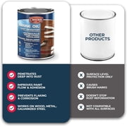OWATROL Marine Oil Metal Rust Inhibitor & Paint Conditioner 34 Oz - Deep Penetrating Rust Inhibitor for Boats, Improves Paint Flow, Prevents Peeling, Safe on Hulls, Tanks, and Metal Surfaces