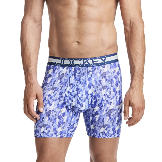 Jockey Sport Men's Stability Pouch Microfiber 6" Boxer Brief
