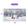thumbnail image 5 of Hello Winter Manx Football Snowman Welcome Snowy Morning Doormat Cat Lover Kitten Owner Gifts Indoor Outdoor Welcome Mat - 01012, 5 of 5