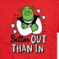 thumbnail image 3 of Shrek - Better Out Than In - Men's Short Sleeve Graphic T-Shirt, 3 of 5