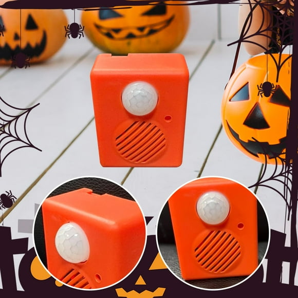 Altavoz de sonido para gritos, reproductor de sonido de Halloween, aterrador, engañoso, activado por voz, accesorios para tiendas, casas, pasillos,