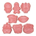 thumbnail image 3 of 8Pcs/Set Cartoon Halloween Cookie Cutter 3D Biscuit Mold Fondant Baking Tool Cookie Decoration Tools, 3 of 5