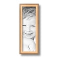 thumbnail image 2 of ArtToFrames 4" x 12" Gold And Stained Brown Picture Frame, 4x12 inch Gold Wood Poster Frame (WOM-4766), 2 of 8