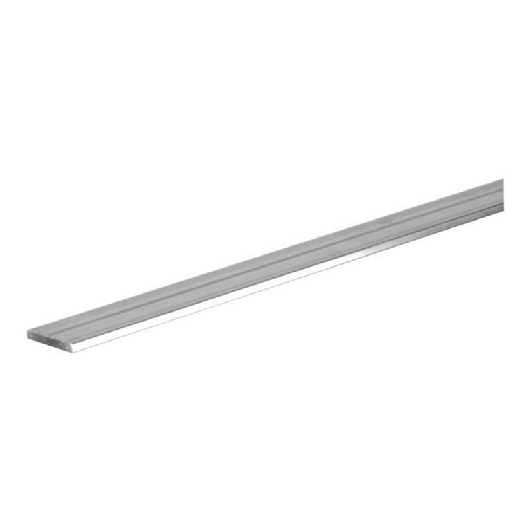 Boltmaster 0.0625 in. X 1.25 in. W X 4 ft. L Weldable Aluminum Flat Bar 1 pk Boltmaster 0.0625 in. X 1.25 in. W X 4 ft. L Weldable Aluminum Flat Bar 1 pk
