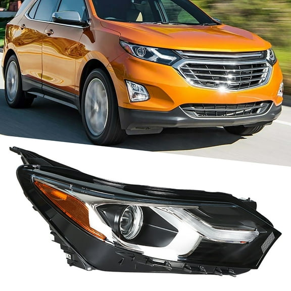 Fit for Chevrolet Equinox 2018-2020 Headlight Headlamp Housing Assembly (Front Right Passenger Side, without Bulb)