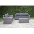 thumbnail image 1 of Primo International Yohann Wicker Loveseat, 1 of 8