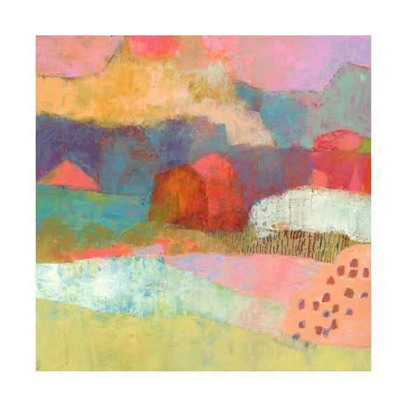 Sue Jachimiec 'Gramercy II' Canvas Art