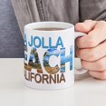 thumbnail image 6 of CafePress - Summer La Jolla Shores California Mugs - 11 oz Ceramic Mug - Novelty Coffee Tea Cup, 6 of 6
