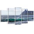 thumbnail image 2 of Beautiful Lofoten Island Norway - Large Seashore Canvas Print, 2 of 3