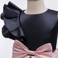 thumbnail image 4 of JUMEYU Dress for Teens Flower Girl Lace Back Dress Full-Length Floral Embroidered Toddler Tutu Tulle Dresses for Girls 3T 4T (Pink,3-4 Years), 4 of 9