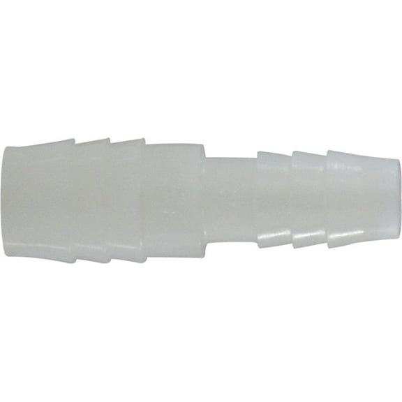 5/8 X 1/2 Wht Nyln Red Hb Union, Plastic Hose Barbs, Plastic Fittings