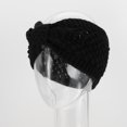 thumbnail image 4 of Unique Bargains 1 Pc Fashion Headband Yarn Bow Pattern Black, 4 of 5